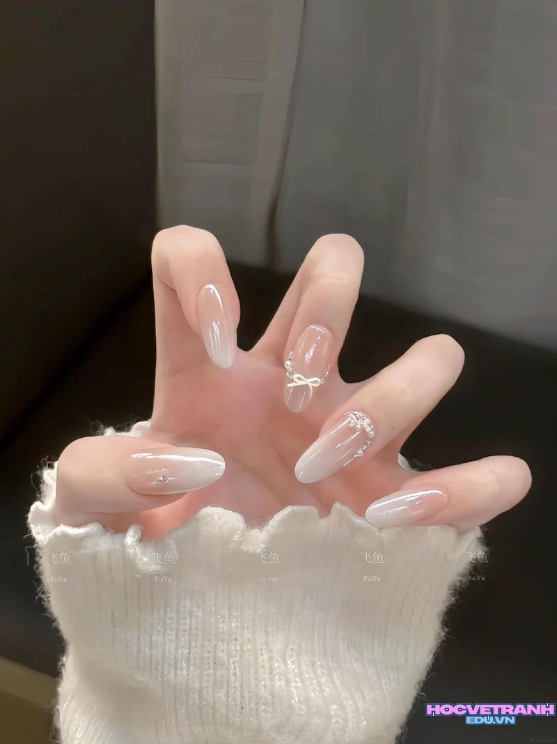 Khám phá ảnh nail nhẹ nhàng độc đáo