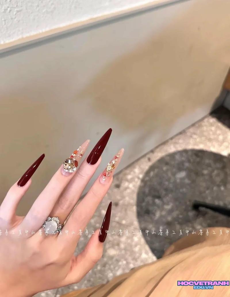 Khám phá ảnh nail sang chảnh sắc nét