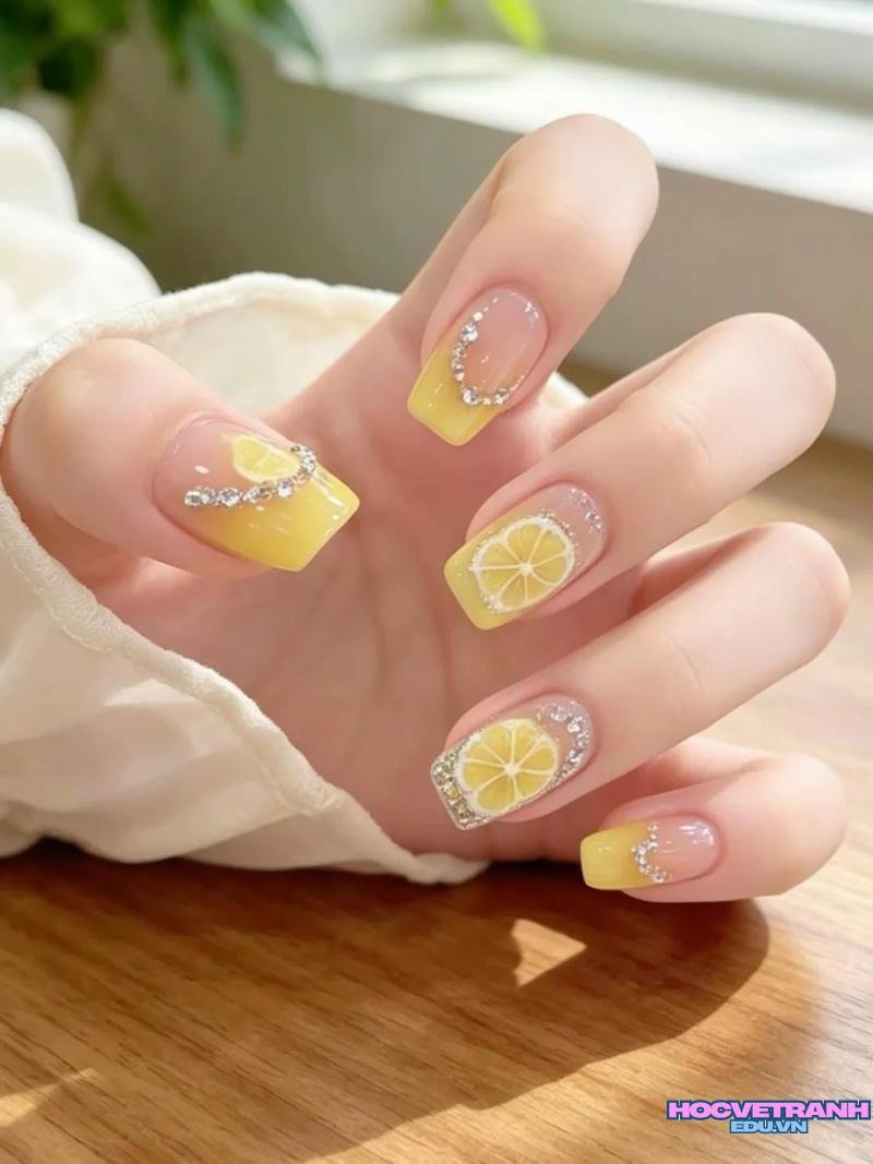 Khám phá ảnh nail trái cây đẹp
