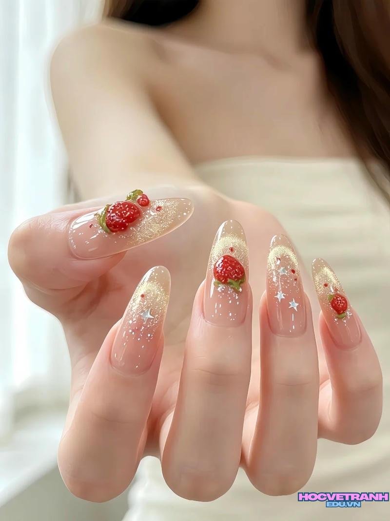 Khám phá ảnh nail trái cây thu hút