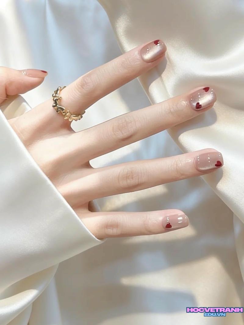 Khám phá ảnh nail trái tim đẹp nhất