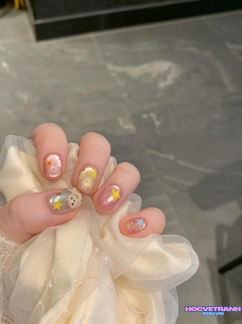 Khám phá ảnh nail vẽ cute cuốn hút