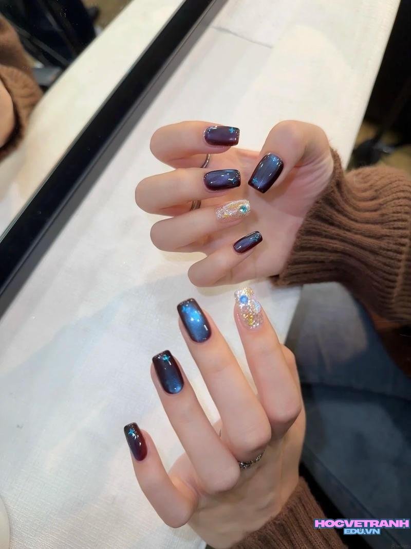 Khám phá kho ảnh nail 2 màu cuốn hút
