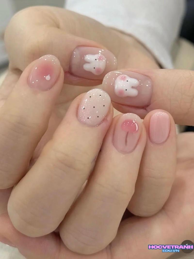 Khám phá kho ảnh nail đơn giản cho học sinh cuốn hút