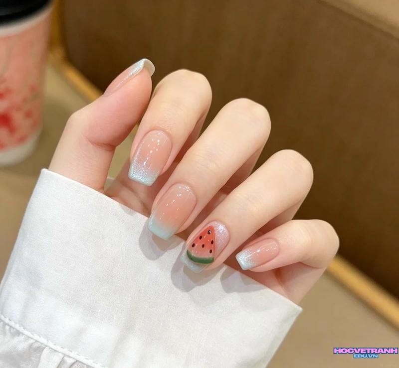 Khám phá kho ảnh nail dưa hấu cuốn hút