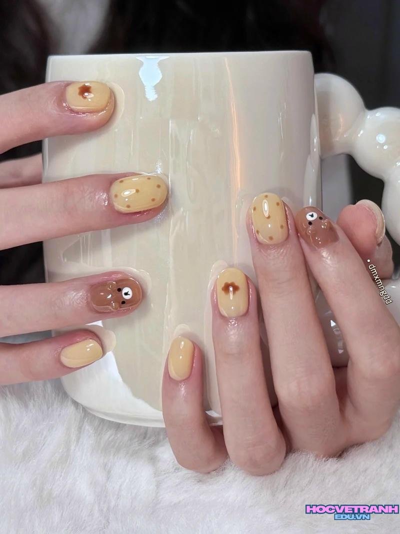 Khám phá kho ảnh nail gấu cuốn hút