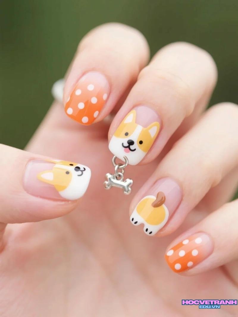 Khám phá kho ảnh nail hình con vật cuốn hút