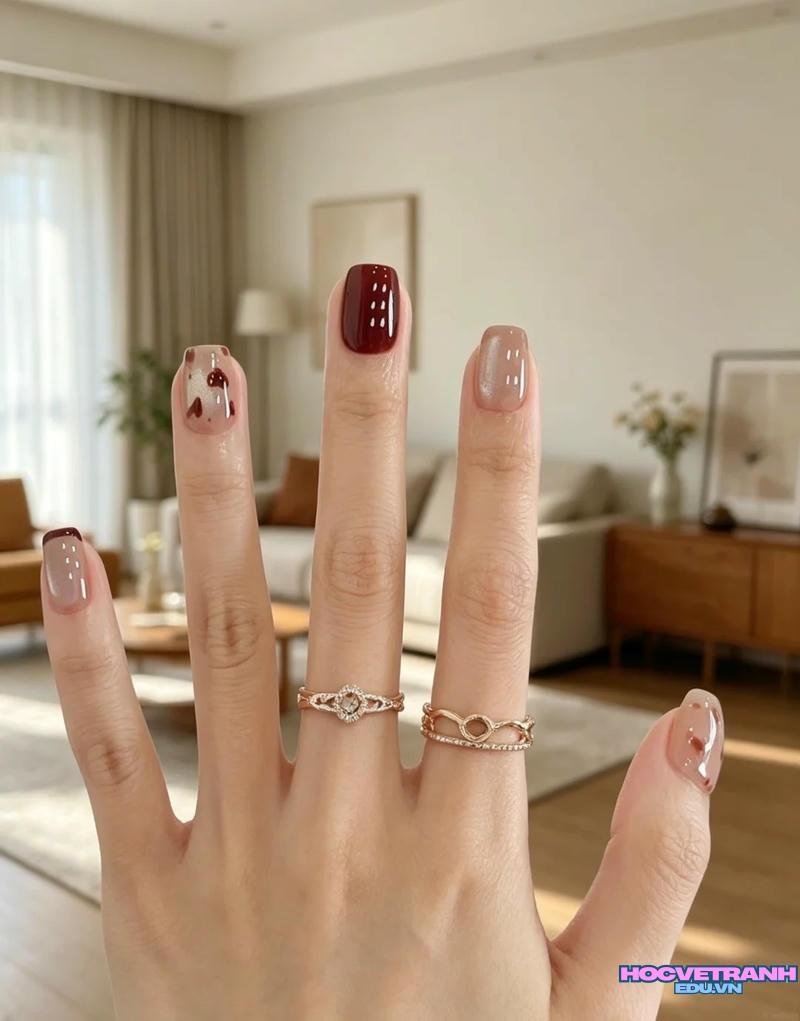 Khám phá kho ảnh nail móng vuông cuốn hút