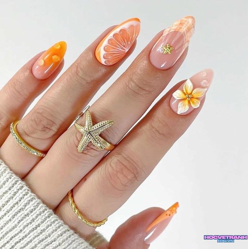 Khám phá kho ảnh nail trái cây cuốn hút