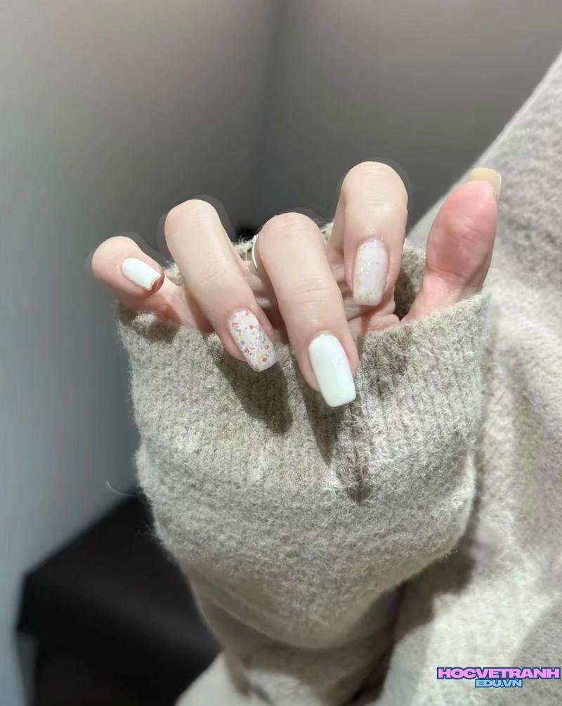 Khám phá kho ảnh nail trắng cuốn hút