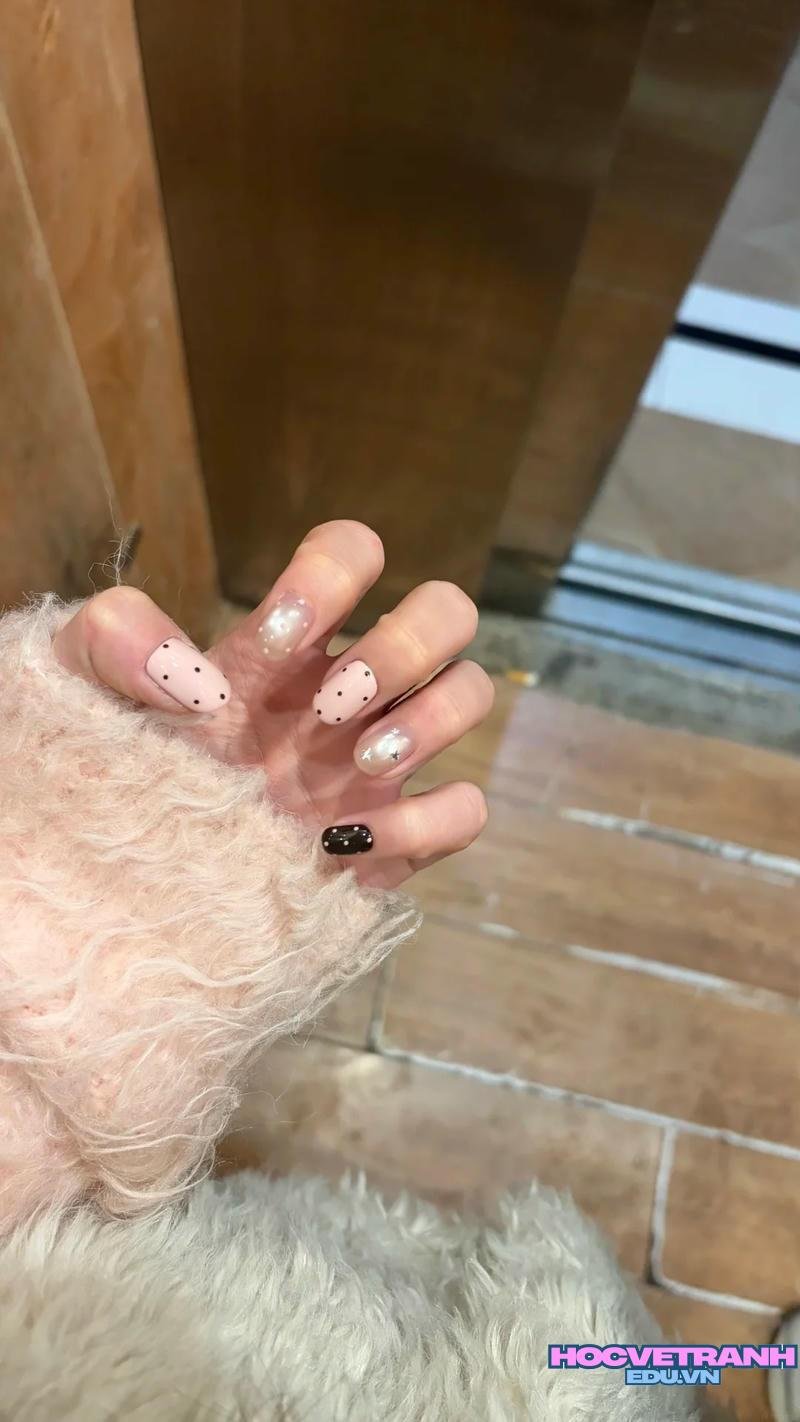 Kho ảnh nail chấm bi chất lượng cao