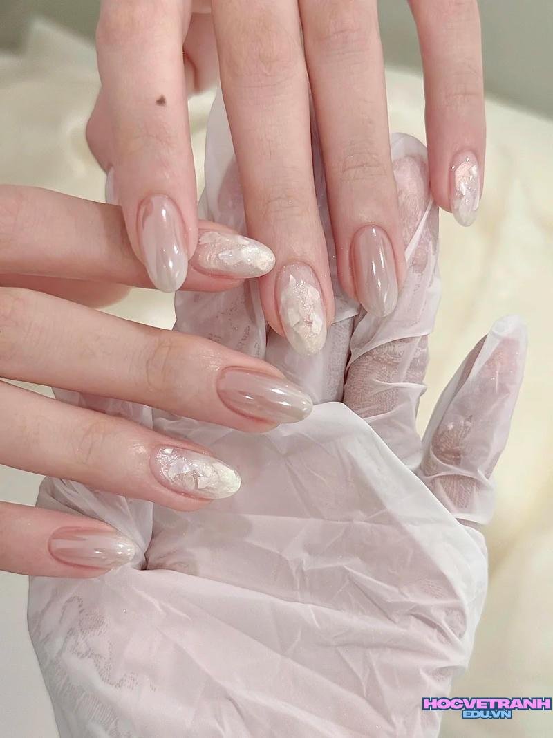 Loạt ảnh nail ẩn xà cừ đẹp