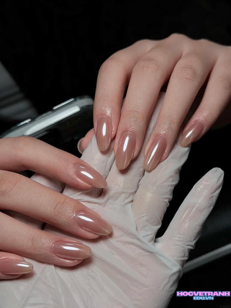 Ngắm ảnh nail ngọc trai hot