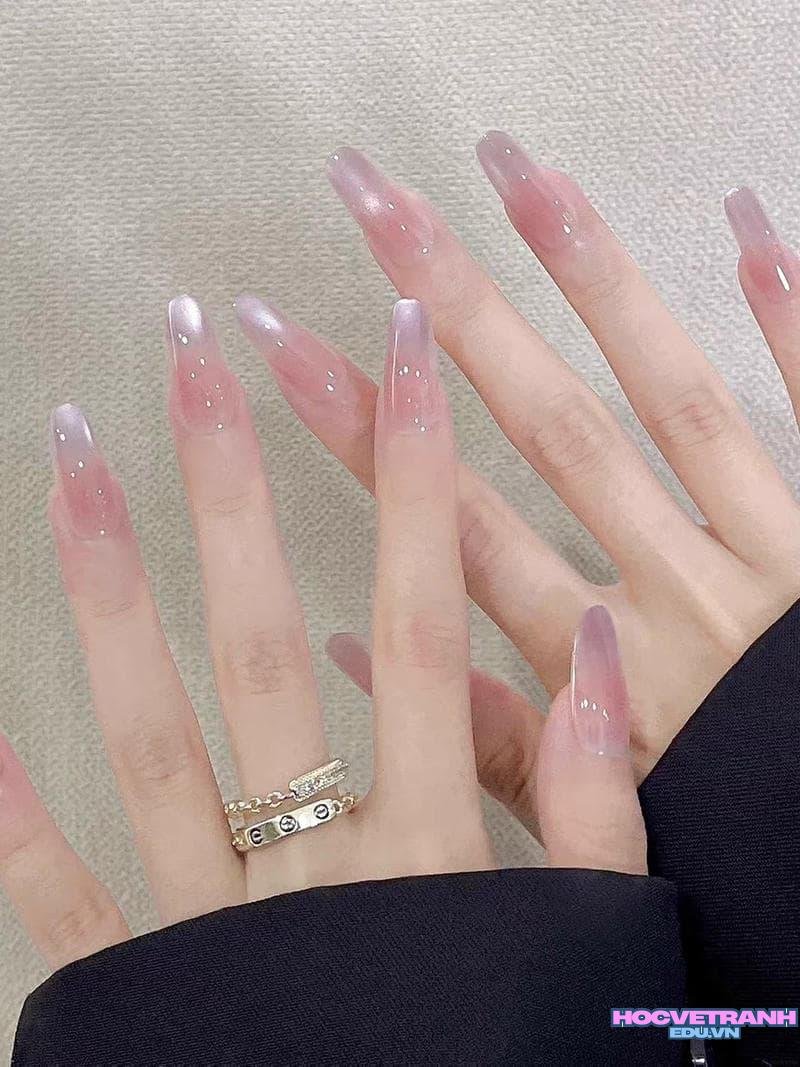 Ngắm ảnh nail nhẹ nhàng hot