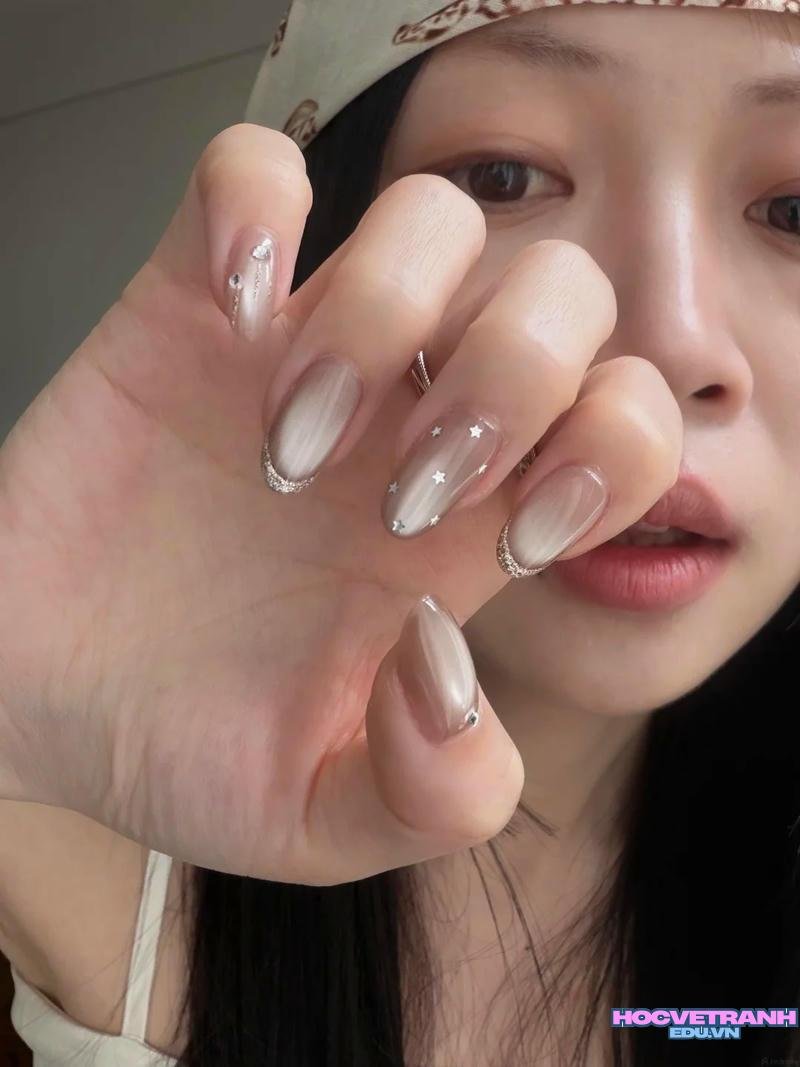 Ngắm ảnh nail tráng gương hot
