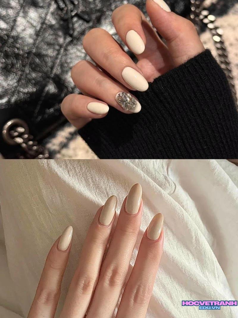 Ngắm ảnh nail trắng hot