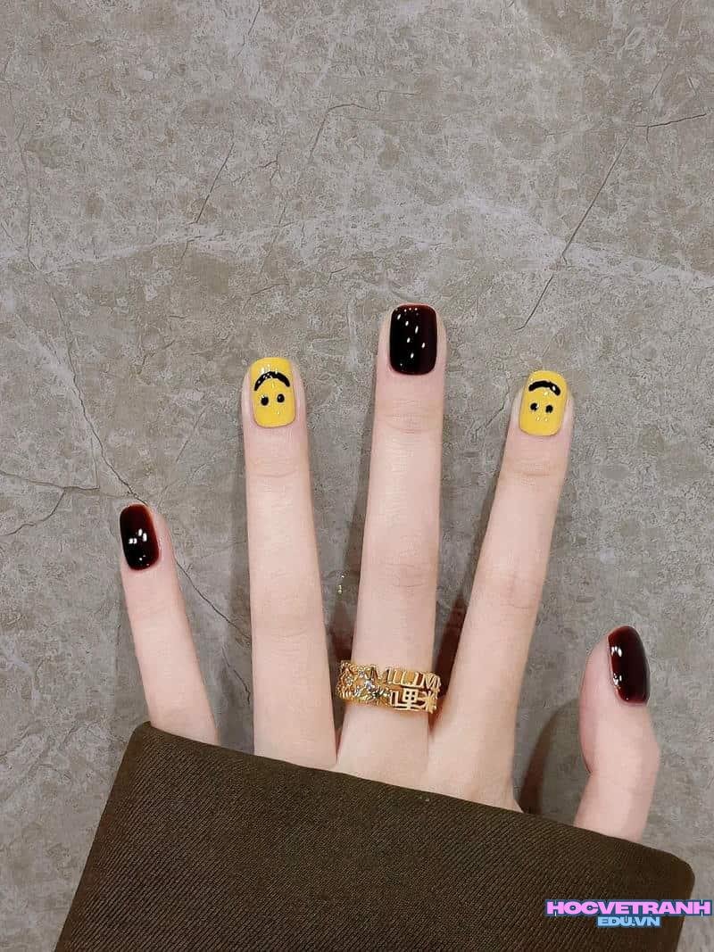 Ngắm bộ ảnh nail mặt cười cực hot