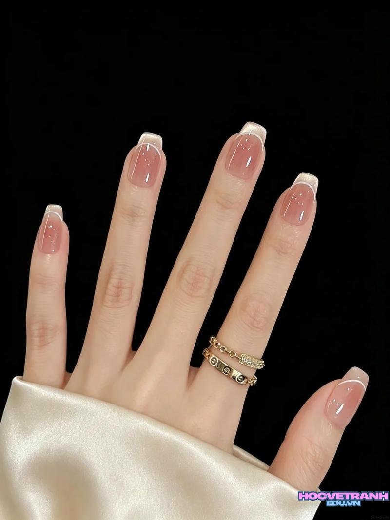 Ngắm bộ ảnh nail móng ngắn mới chất lượng cao