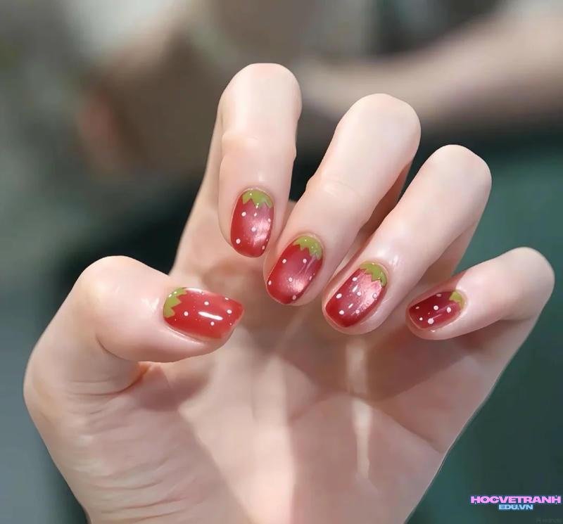 Ngắm bộ ảnh nail trái cây mới chất lượng cao