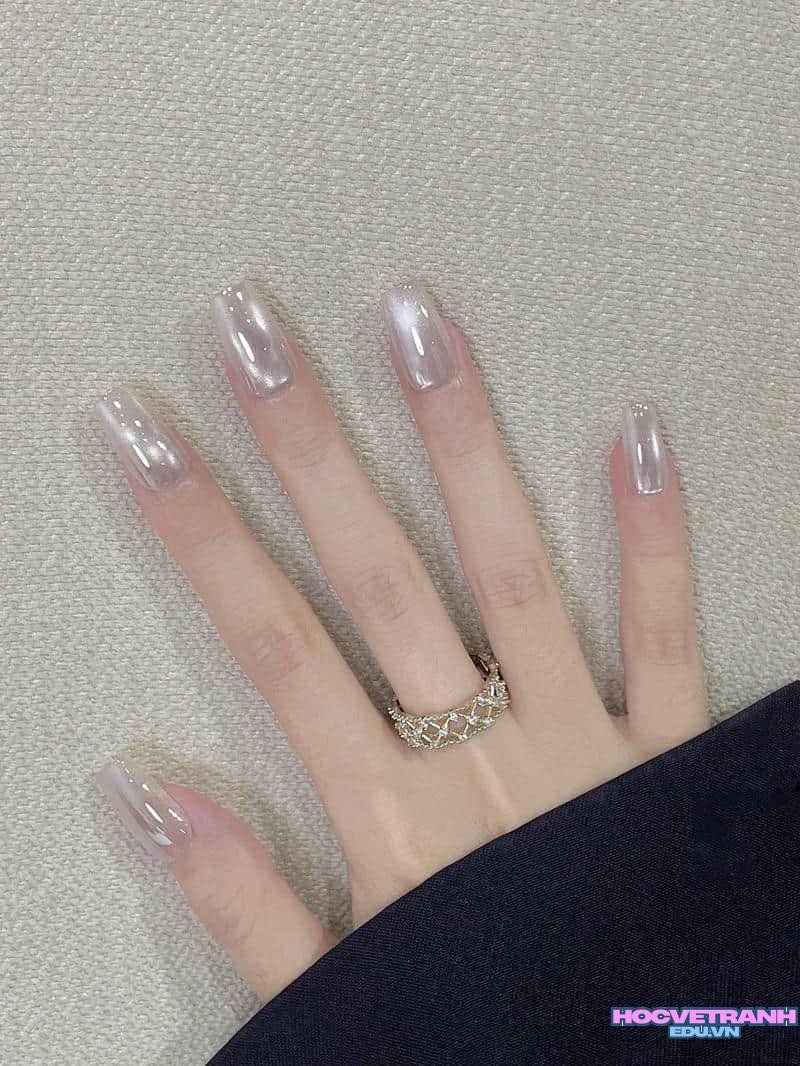 Ngắm bộ ảnh nail tráng gương cực hot