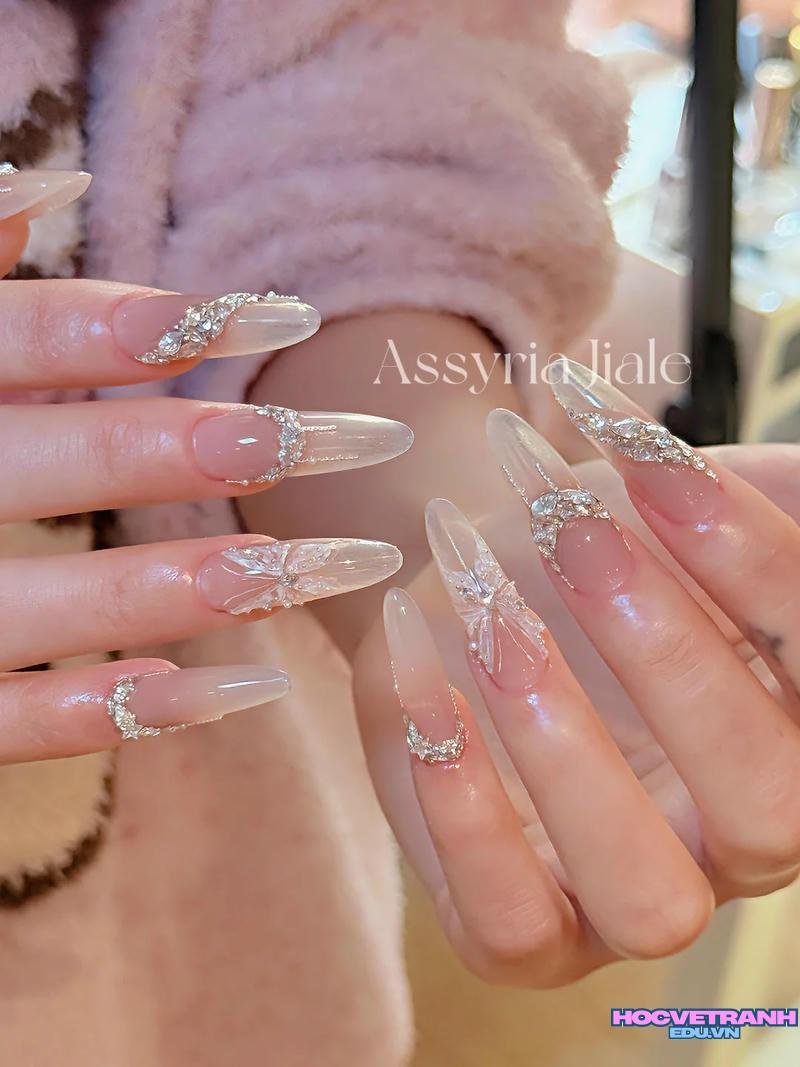 Tải ảnh nail cô dâu mới nhất