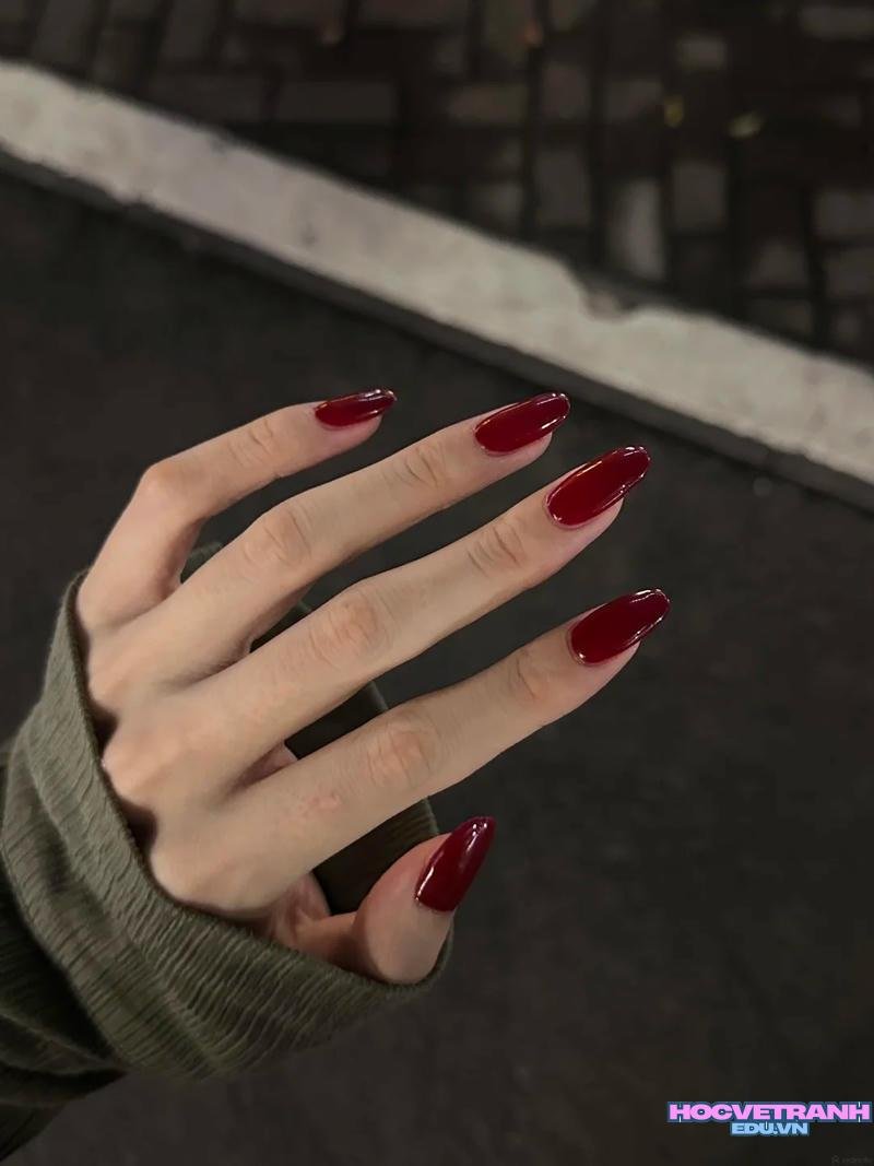 Tải ảnh nail đỏ đẹp mới nhất