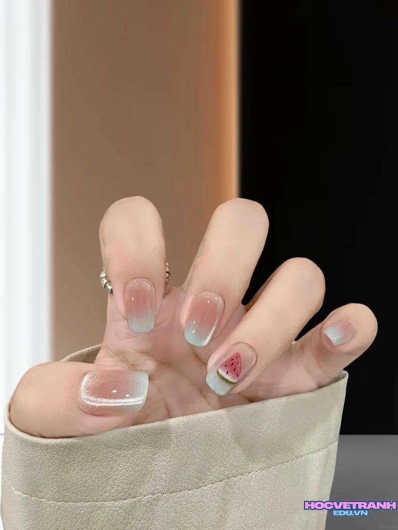 Tải ảnh nail dưa hấu mới nhất