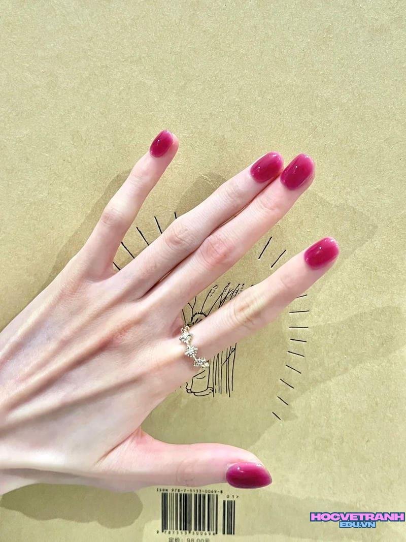 Tải về ảnh nail 1 màu mới