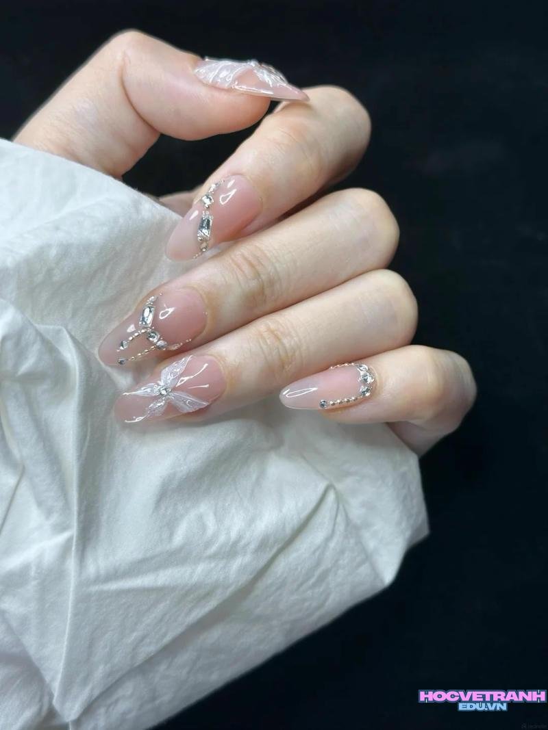 Tải về ảnh nail bướm mới