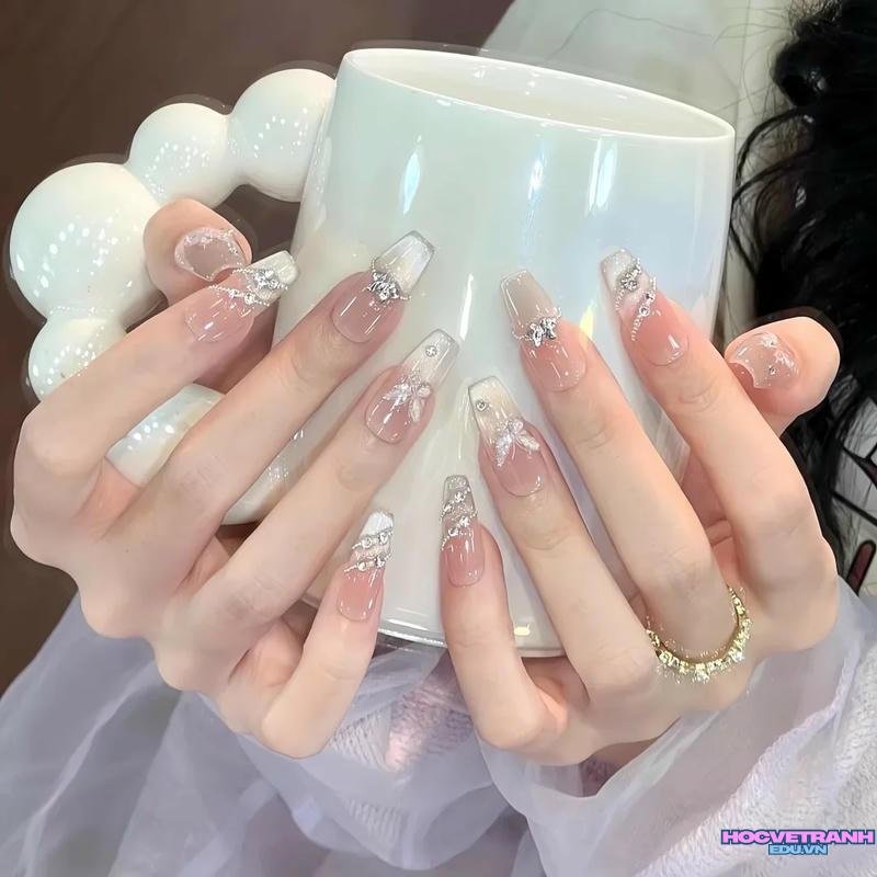 Tải về ảnh nail cô dâu mới