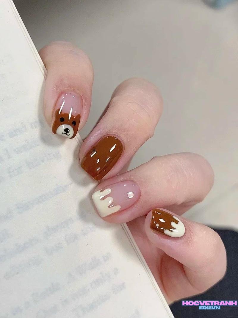 Tải về ảnh nail gấu mới