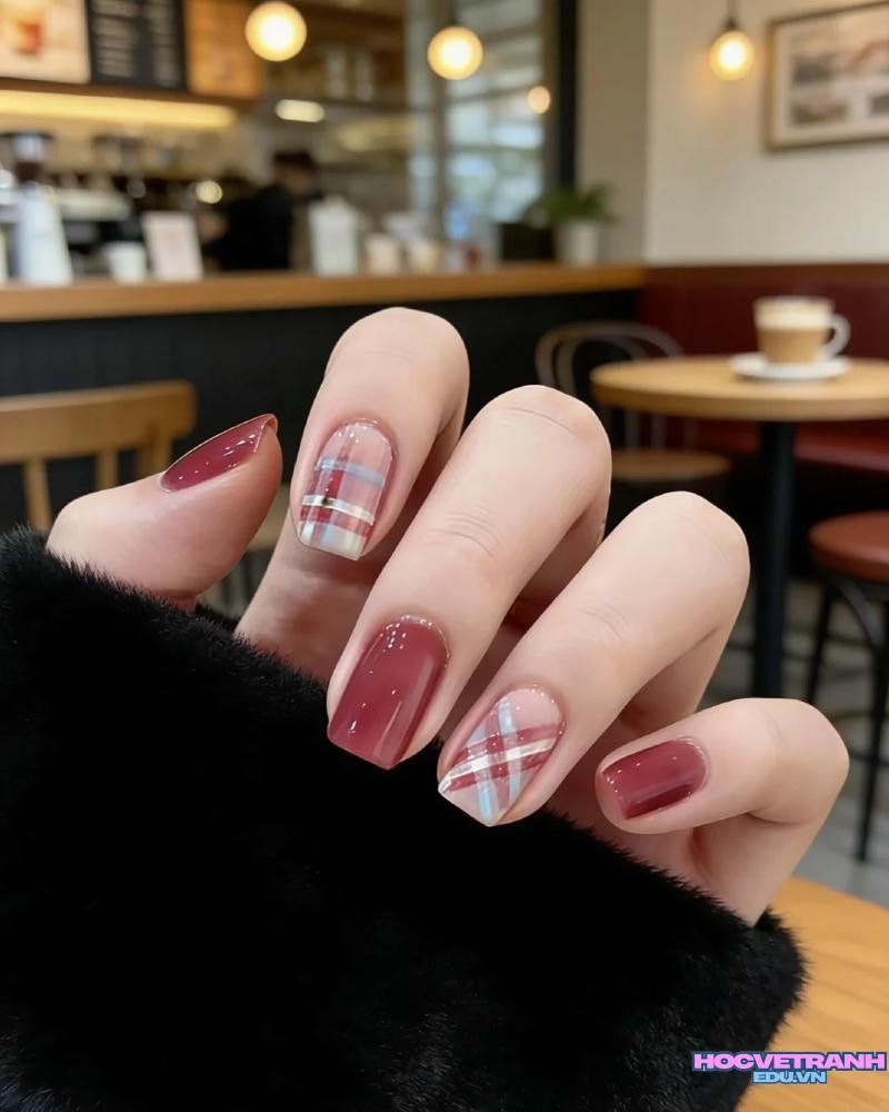 Tải về ảnh nail kẻ mới