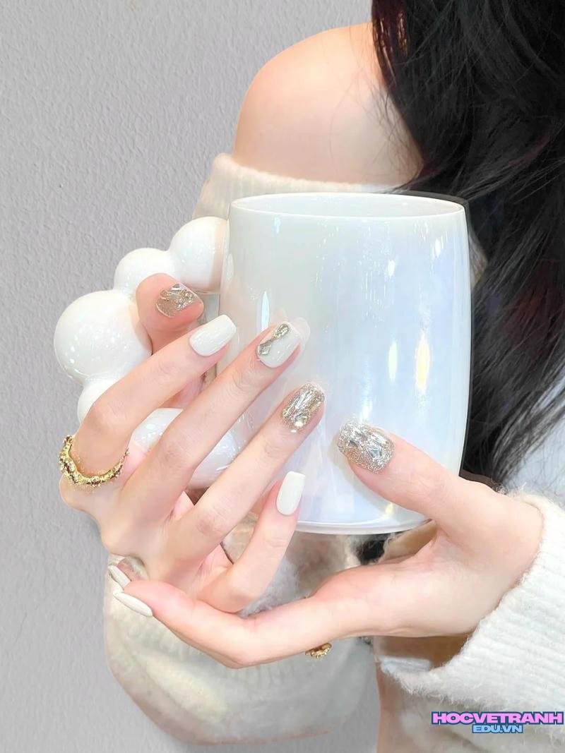 Tải về ảnh nail trắng mới