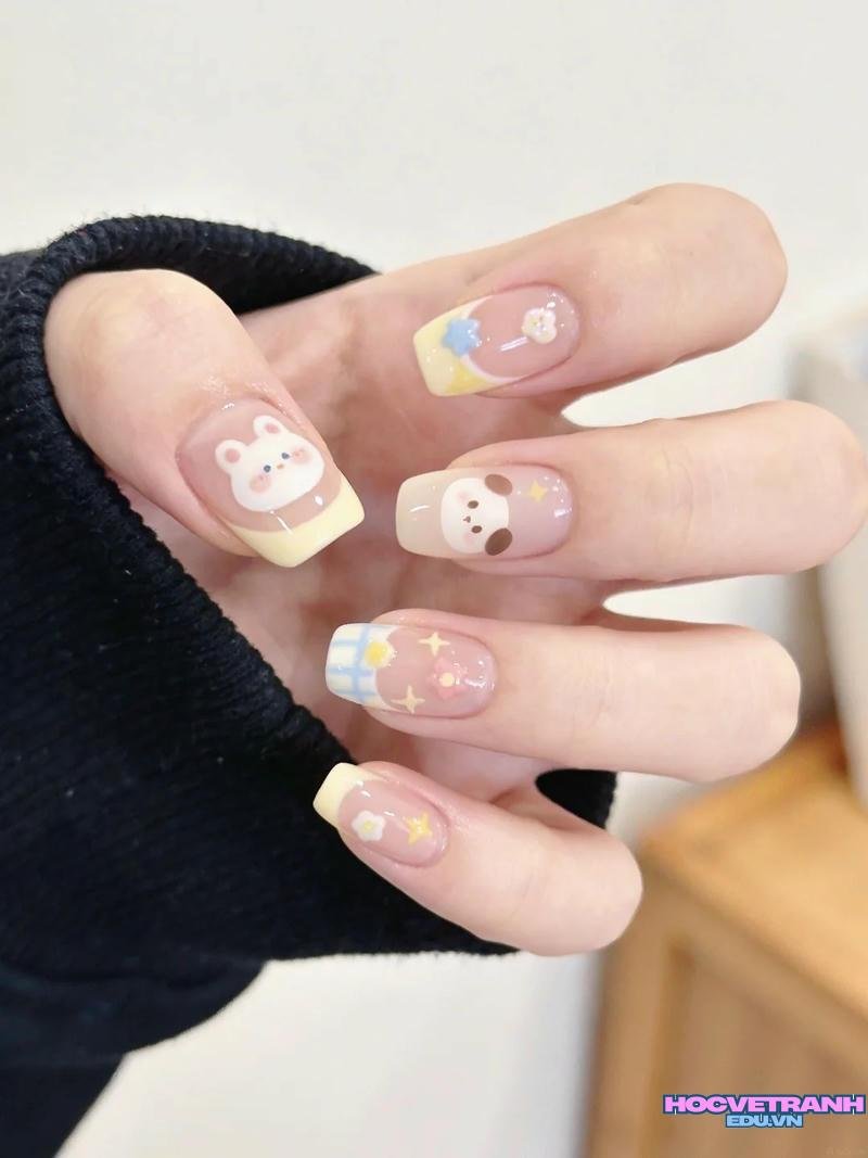 Tải về ảnh nail vẽ cute miễn phí