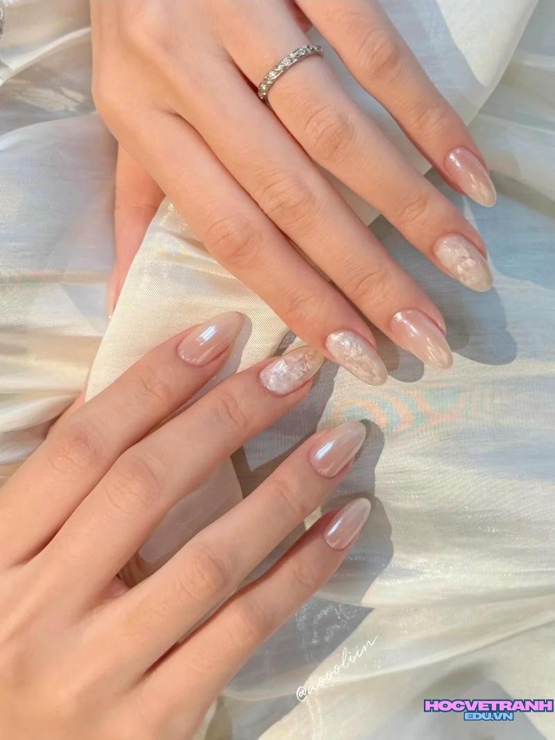 Tổng hợp ảnh nail ẩn xà cừ chất lượng nhất