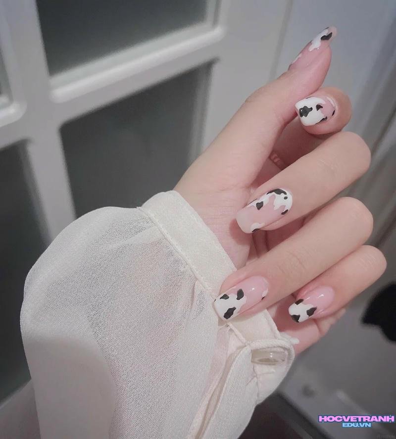 Tổng hợp ảnh nail bò sữa chất lượng nhất