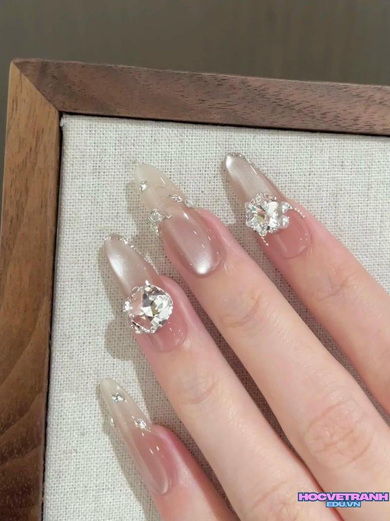 Tổng hợp ảnh nail cô dâu hot
