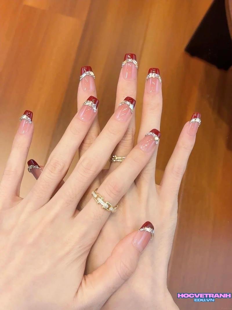 Tổng hợp ảnh nail đỏ đẹp chất lượng nhất