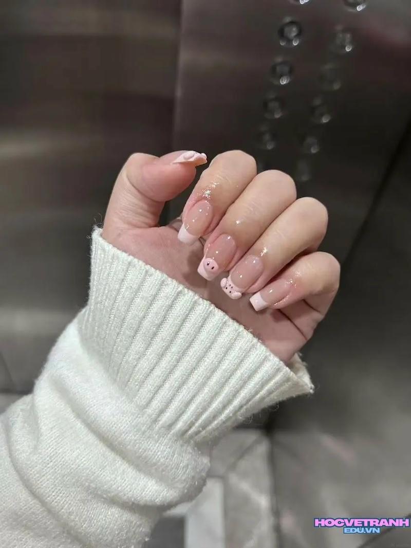 Tổng hợp ảnh nail hình con heo hot