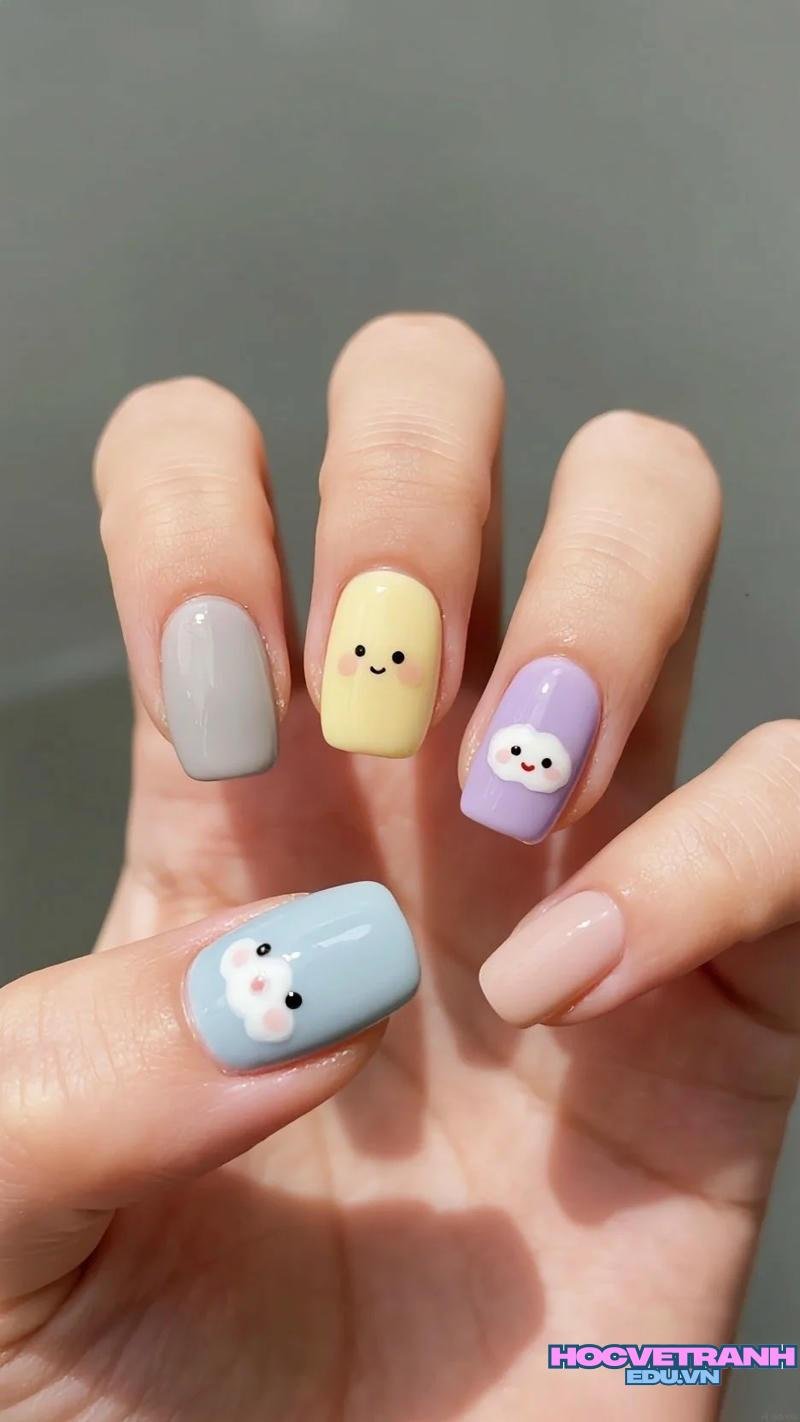 Tổng hợp ảnh nail mặt cười chất lượng nhất
