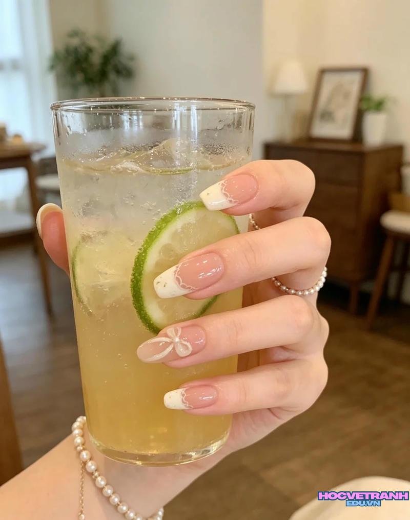 Tổng hợp ảnh nail nhẹ nhàng hot