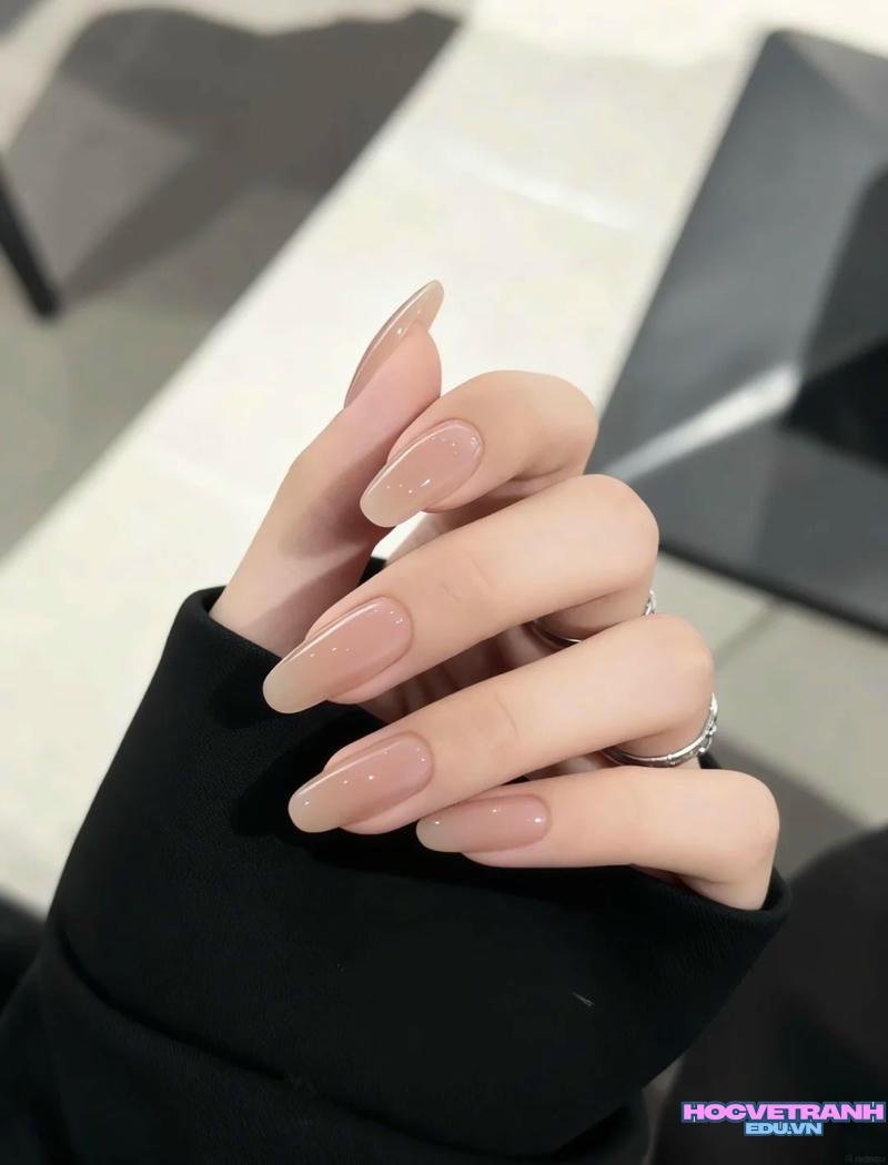 Tuyển chọn ảnh nail 1 màu chất lượng nhất