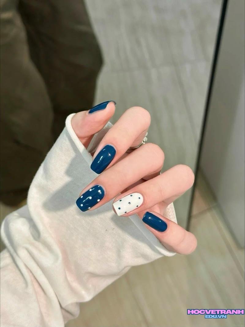 Tuyển chọn ảnh nail 2 màu chất lượng nhất