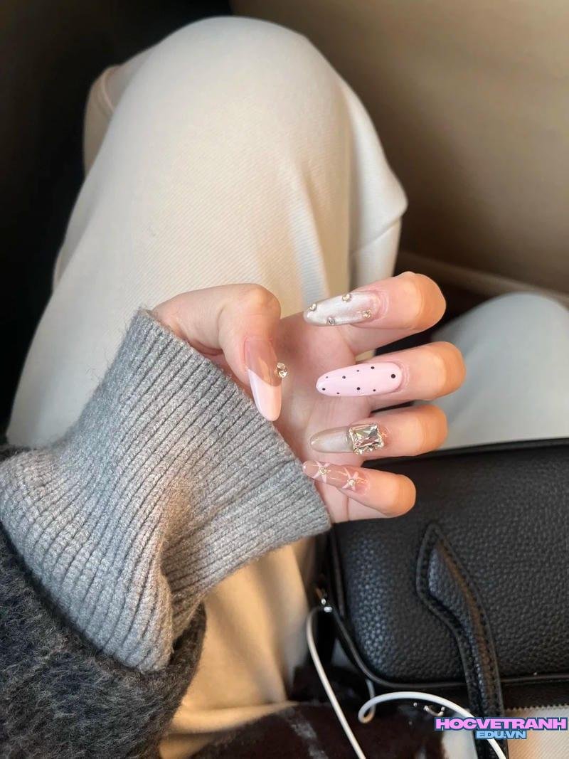Tuyển chọn ảnh nail chấm bi chất lượng nhất