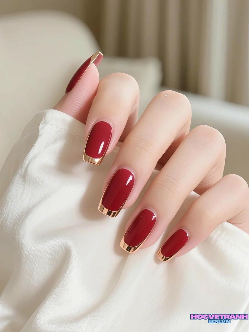 Tuyển chọn ảnh nail đỏ đẹp chất lượng nhất