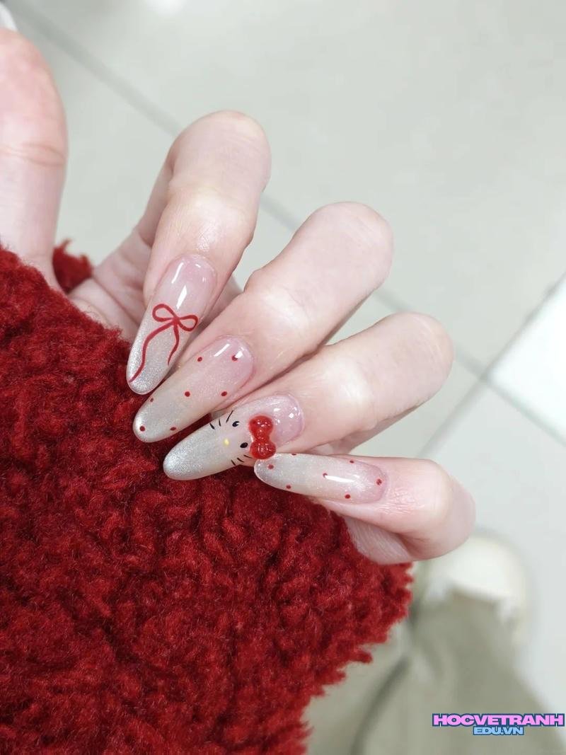 Tuyển chọn ảnh nail hello kitty chất lượng nhất