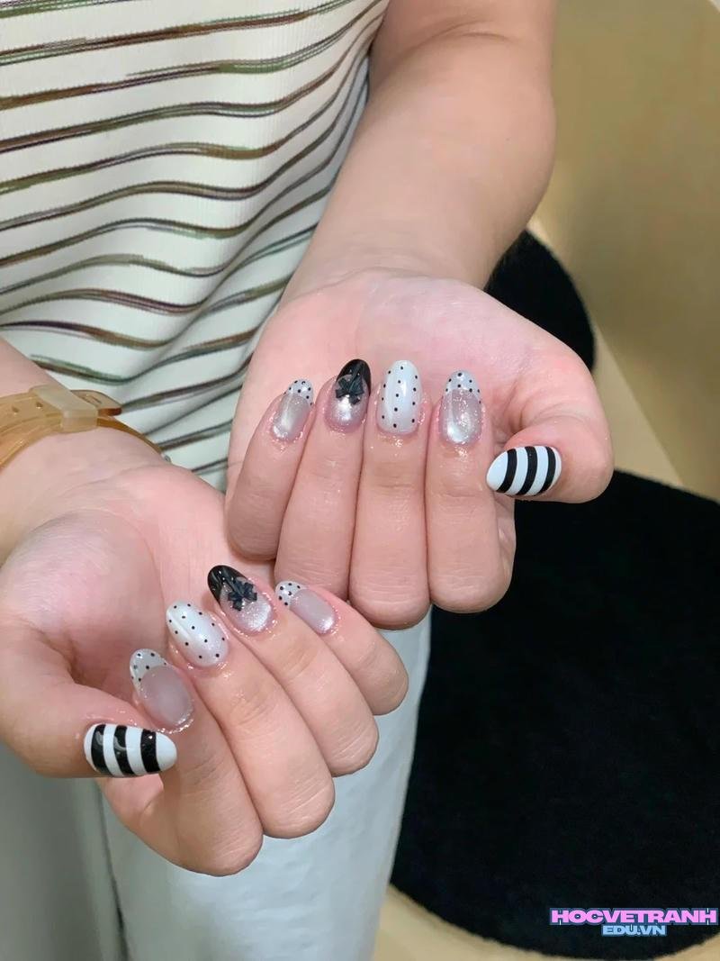 Tuyển chọn ảnh nail kẻ chất lượng nhất