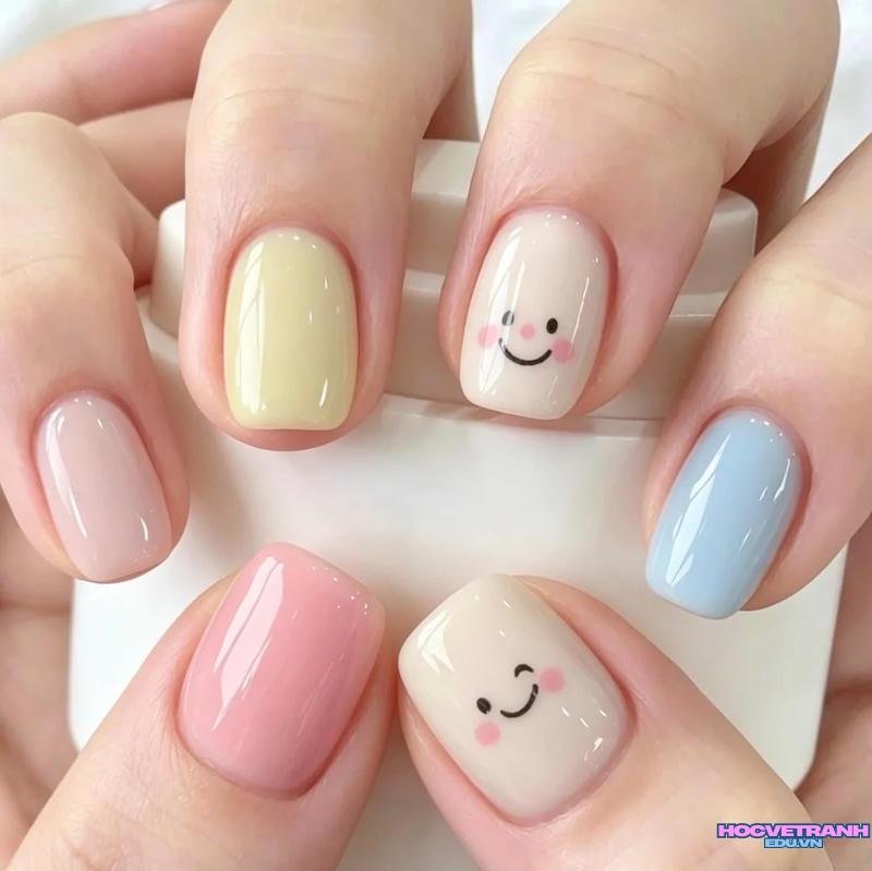 Tuyển chọn ảnh nail mặt cười chất lượng nhất