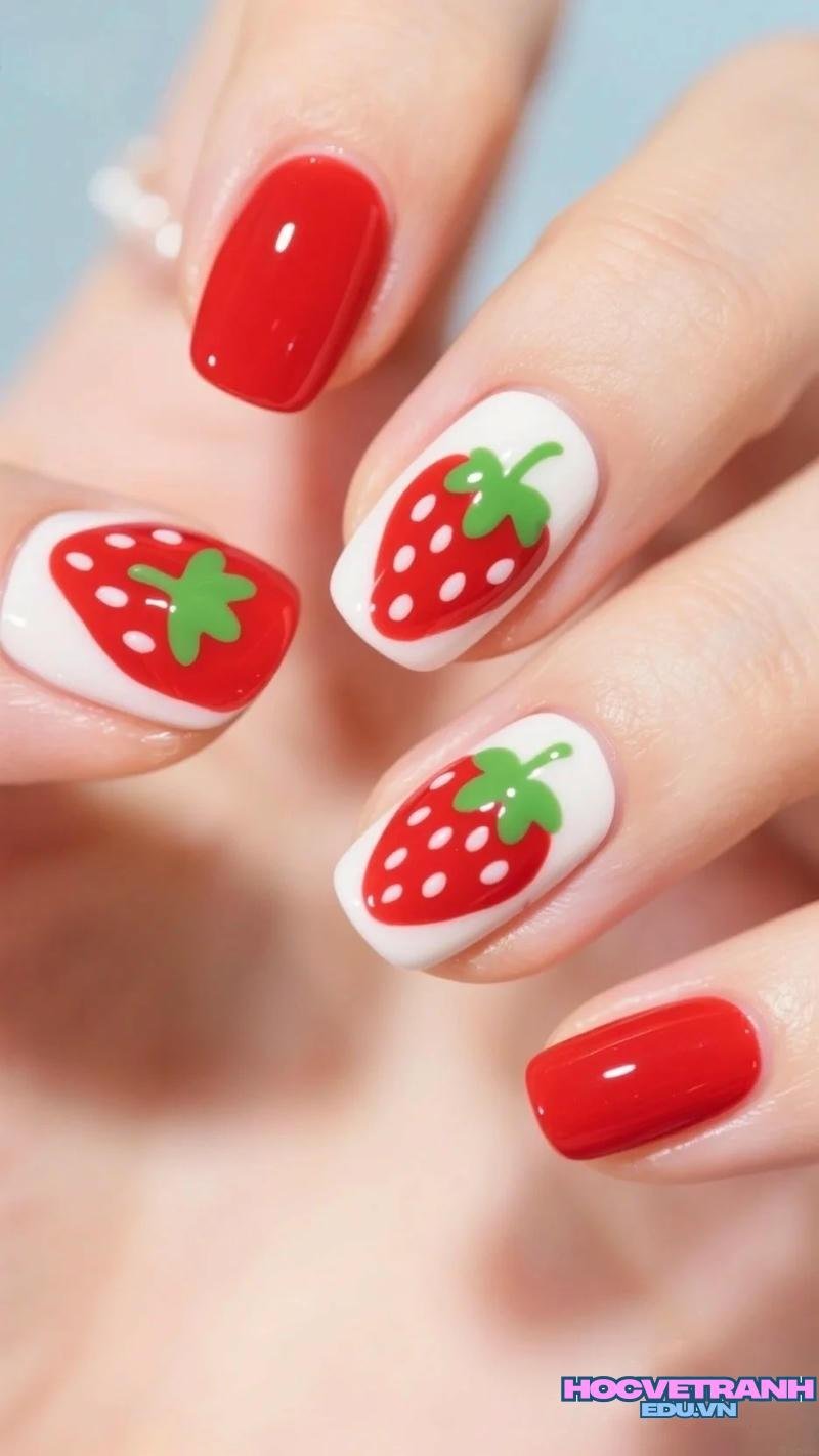 Tuyển chọn ảnh nail trái cây chất lượng nhất