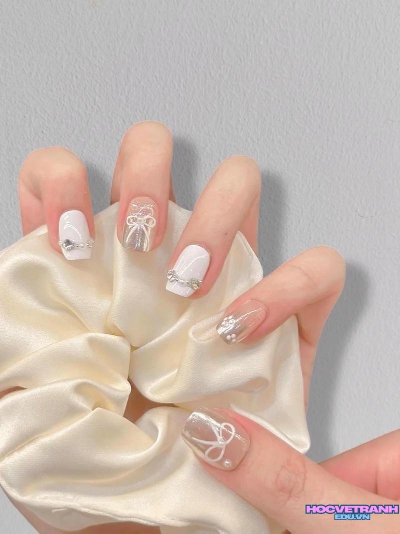 Tuyển chọn ảnh nail trắng chất lượng nhất